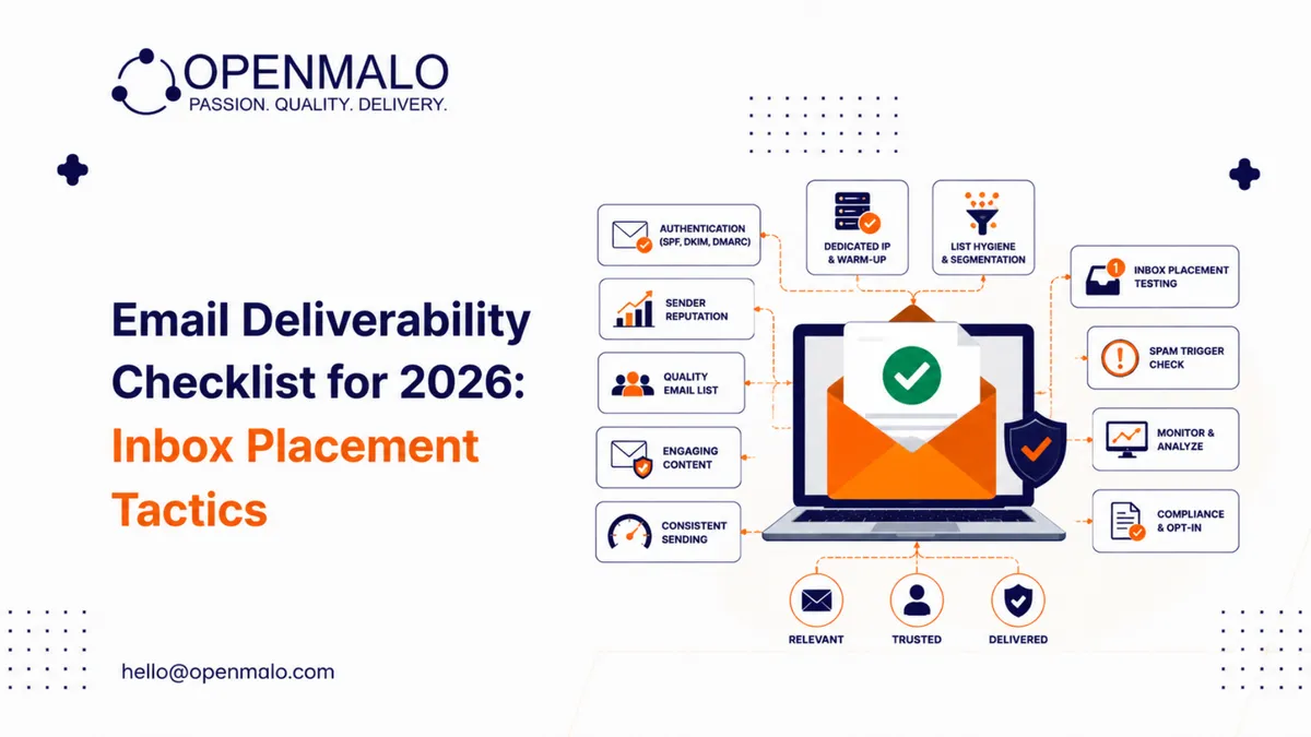 Email Deliverability Checklist for 2026: Inbox Placement Tactics