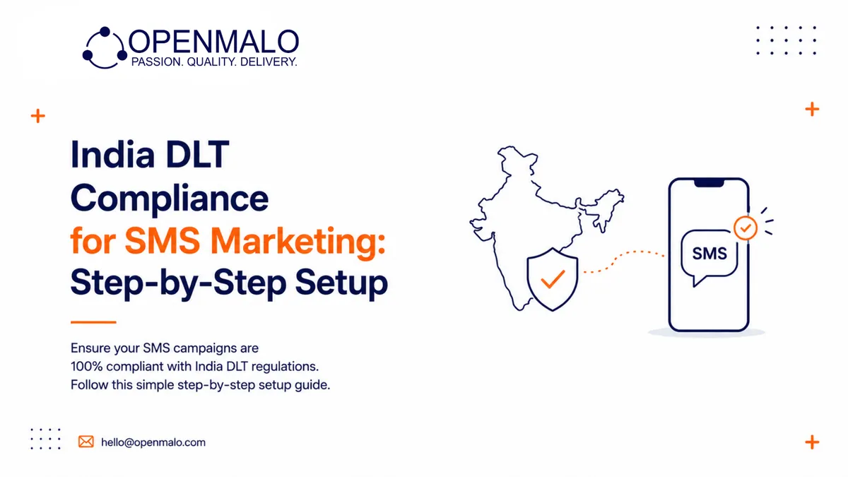 India DLT Compliance for SMS Marketing: Step-by-Step Setup