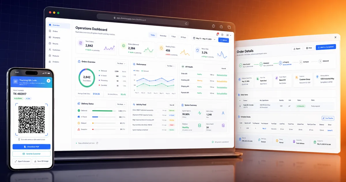 Ready-Mix Concrete Dispatch Platform — OpenMalo case study